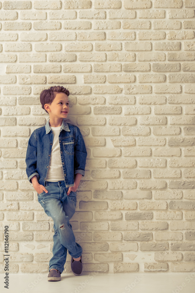 Stylish little boy Stylish little boy