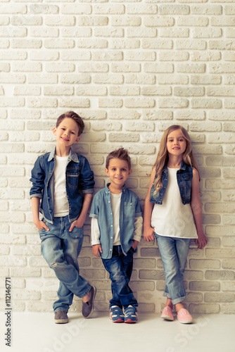 Cute stylish children