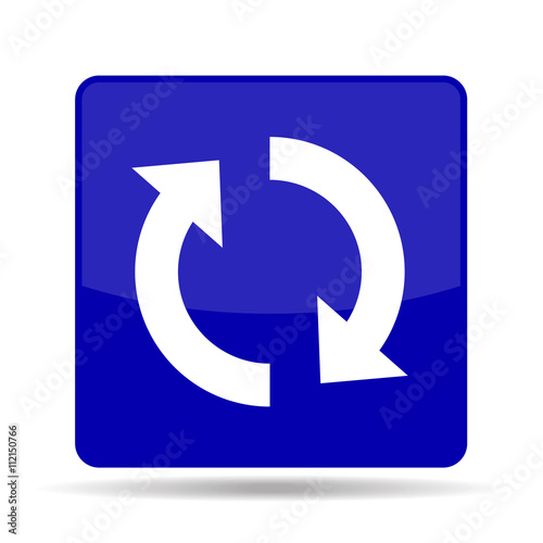 vector icon reboot