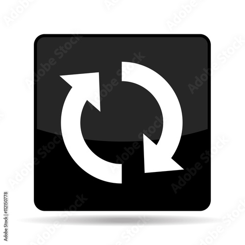 vector icon reboot
