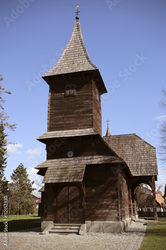 Saint Barbara authentic Turopolje chapel in Velika Mlaka near Zagreb, Croatia
