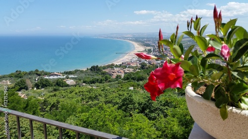 viewpoint of Vasto on abruzzo