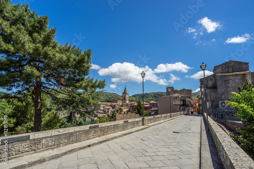 Novara di Sicilia, mountain village Sicily, Italy