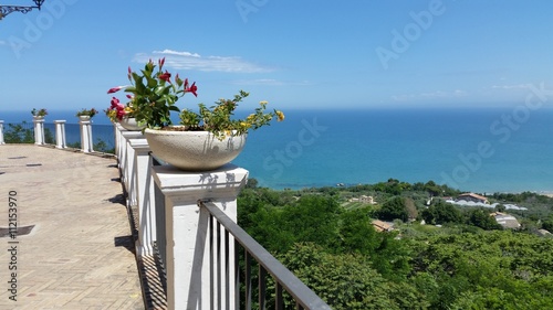 viewpoint of Vasto on abruzzo