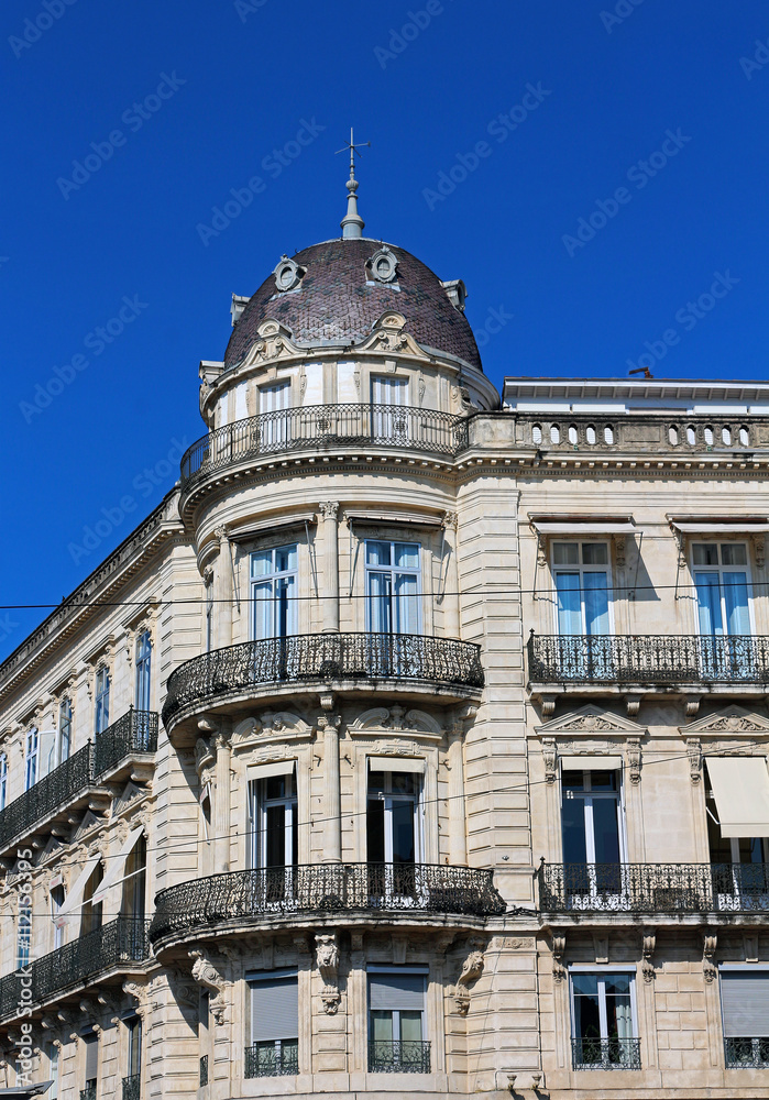 nice old building in Montpellier - France