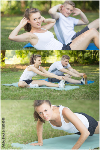 Fitness Collage