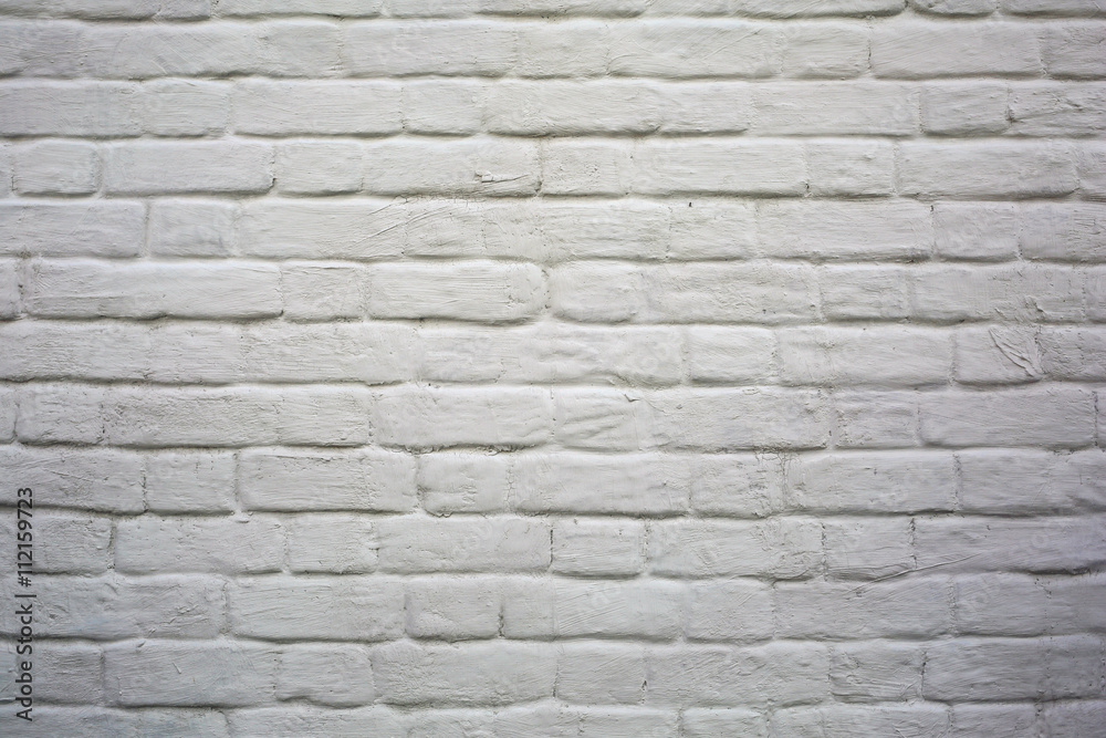 Brick wall texture in white color Brick wall texture in white color