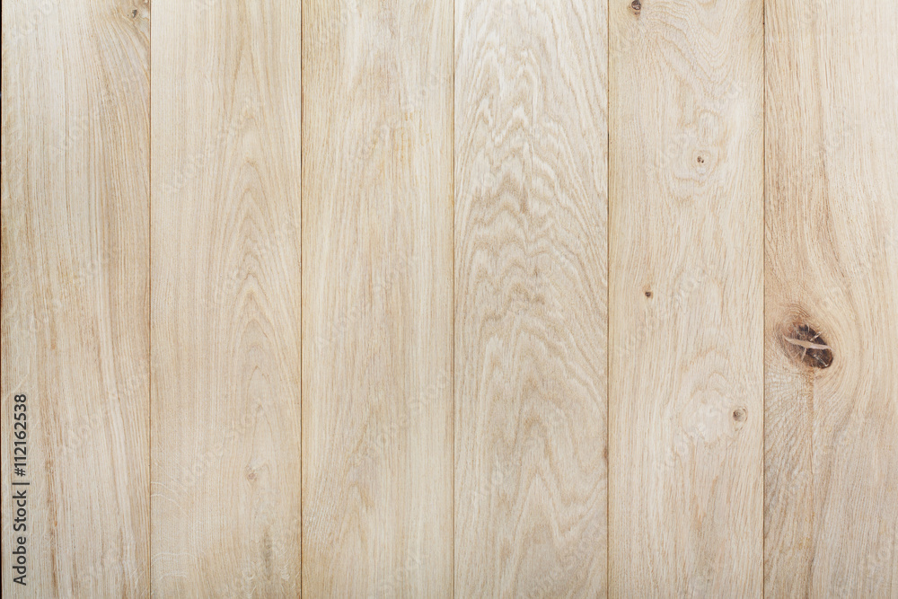 Fototapeta premium Unpainted oak wood texture and background.