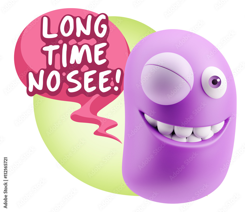 3d Illustration Laughing Character Emoji Expression saying Long 3d Illustration Laughing Character Emoji Expression saying Long