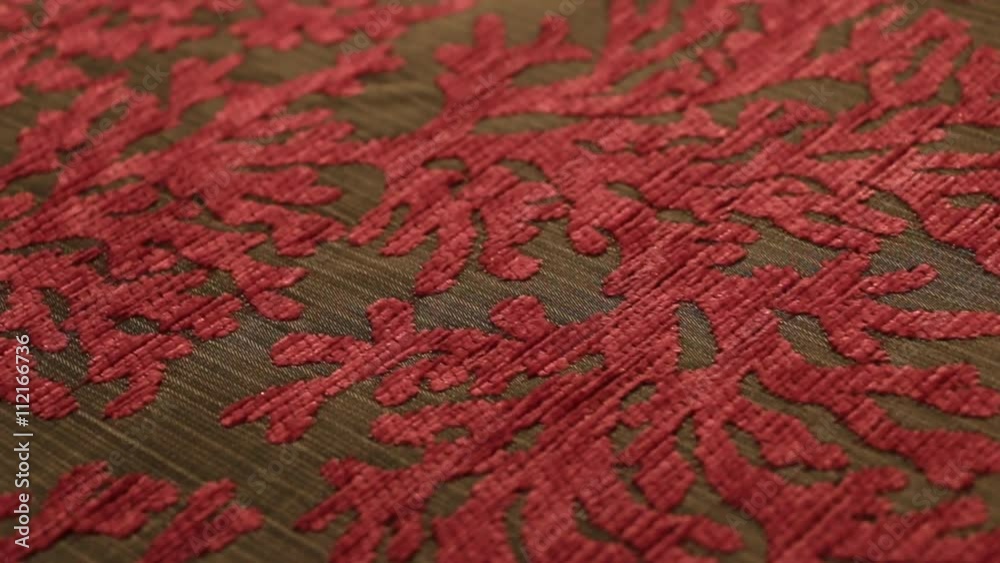 Fine Textiles Angled Close Up Dolly Shot 6