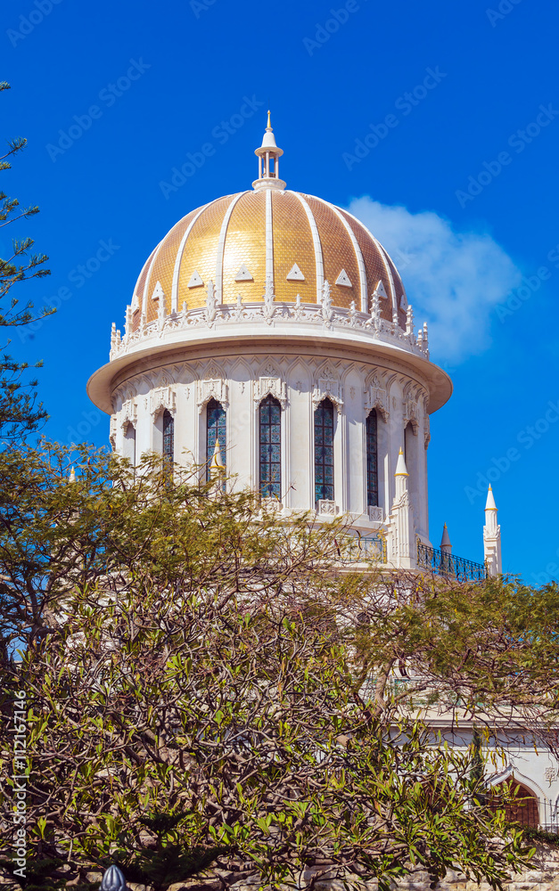 Obraz premium Bab Shrine in Bahai Garden