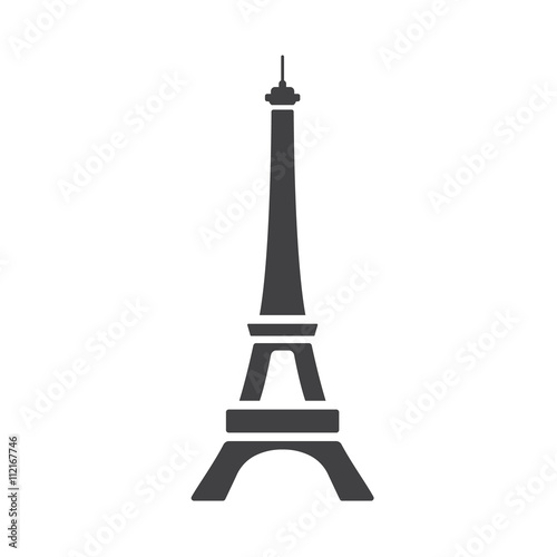 Eiffel tower in Paris icon