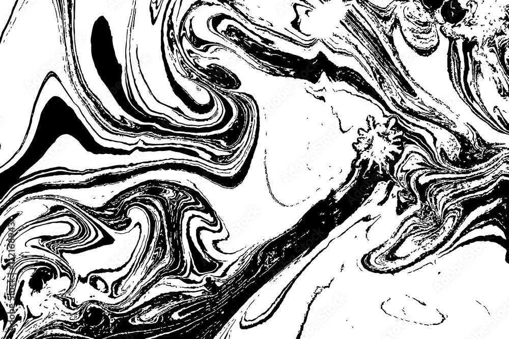 Ebru art. Traditional Turkish Ebru technique. Painting on water Ebru art. Traditional Turkish Ebru technique. Painting on water