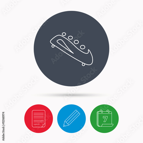 Bobsleigh icon. Four-seated bobsled sign.