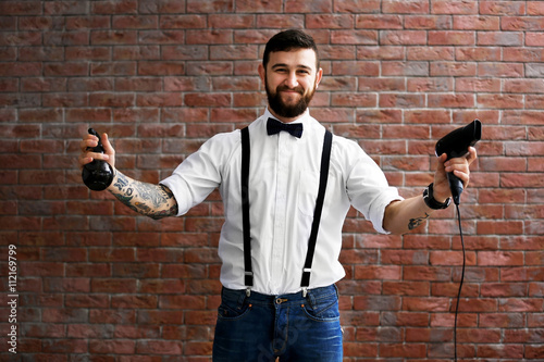 Professional hairdresser wi...