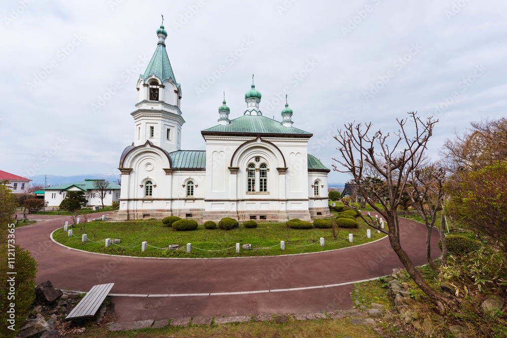 Catholic orthodox church at Motomachi, Hakodate Catholic orthodox church at Motomachi, Hakodate