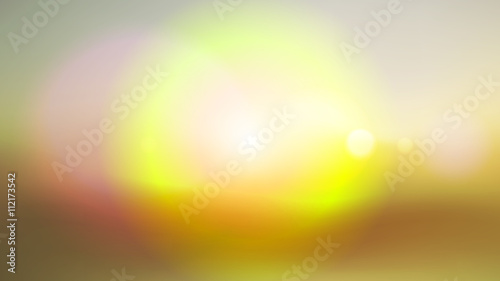 Colorful blurred vector background with lens effects.