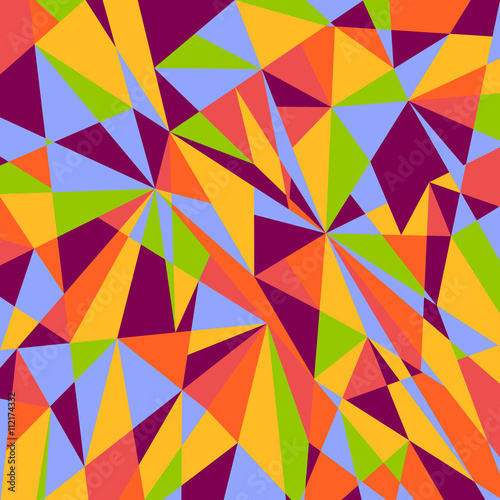 multicolor abstract shapes background