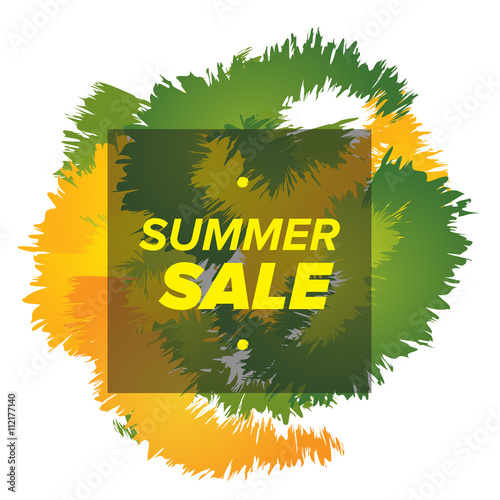 Summer sale banner