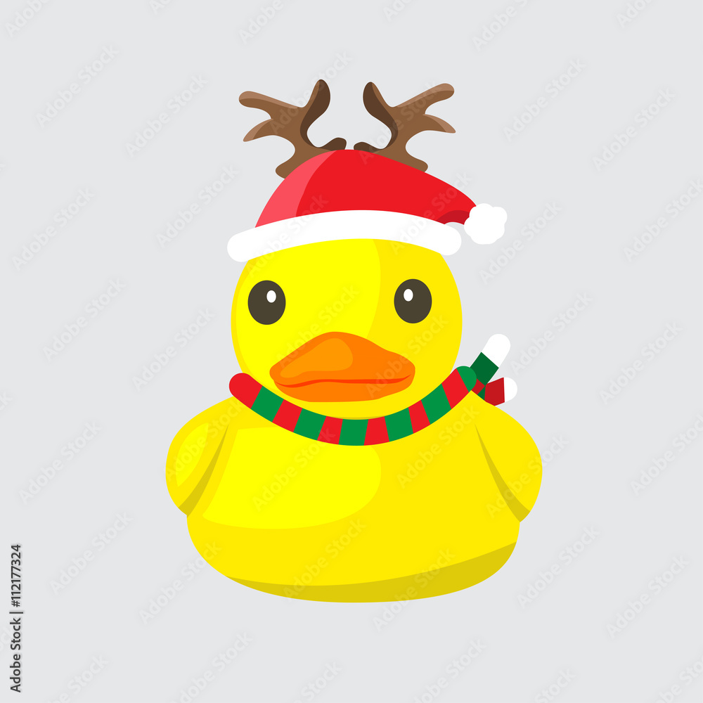 bath duck , Christmas series bath duck , Christmas series