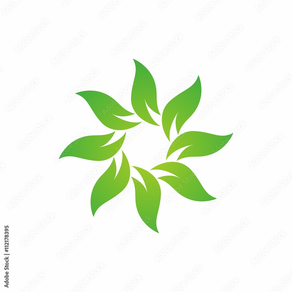 Flower Abstract Logo Icon