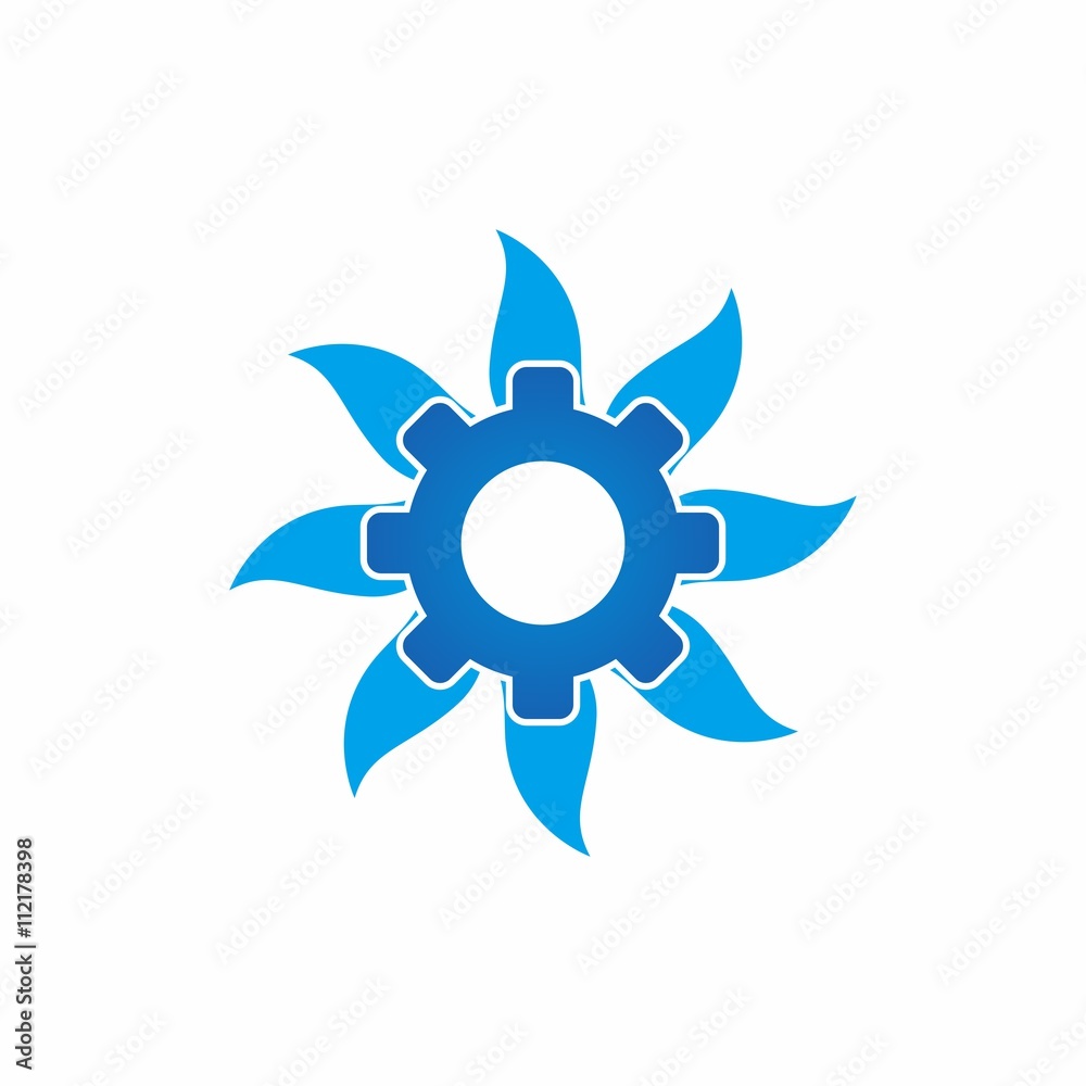 Flower Abstract Logo Icon