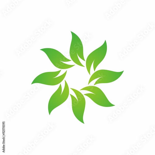 Flower Abstract Logo Icon