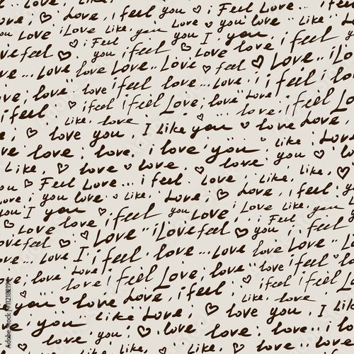 Seamless Text pattern