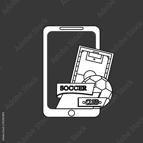 Sport design. Technology icon. white background, vector illustration