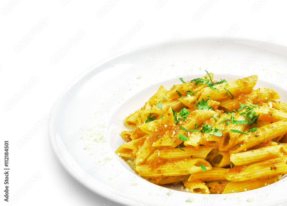 pasta with sauce