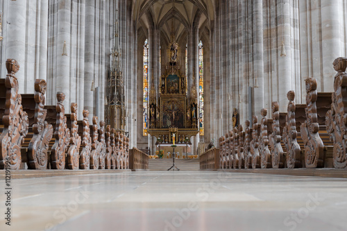 Münster St. Georg Dinkelsbühl, Germany - perspective photo