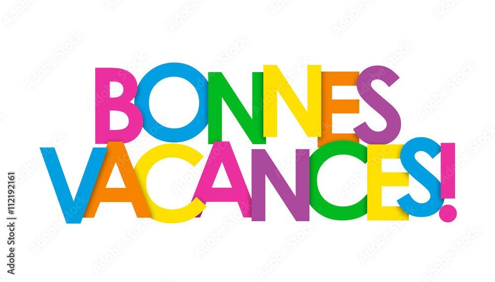 Icône BONNES VACANCES
