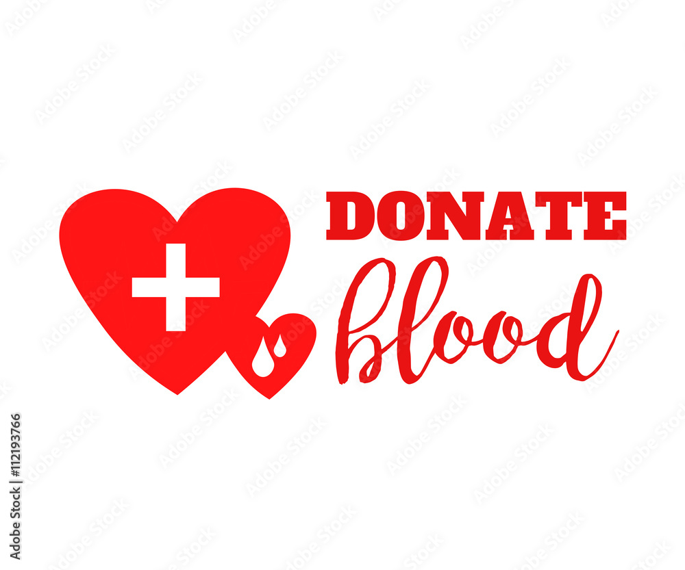 Blood donation symbol. two hearts with cross and blood drops connected. flat logo design. creative emblem illustration isolated on white background. Blood donation symbol. two hearts with cross and blood drops connected. flat logo design. creative emblem illustration isolated on white background.