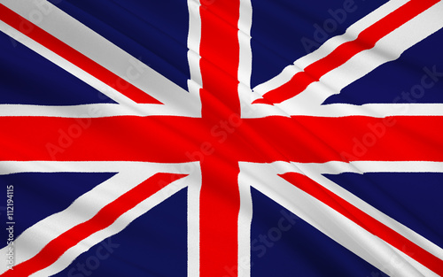 Flag of Greater London, or London, is a region of England photo