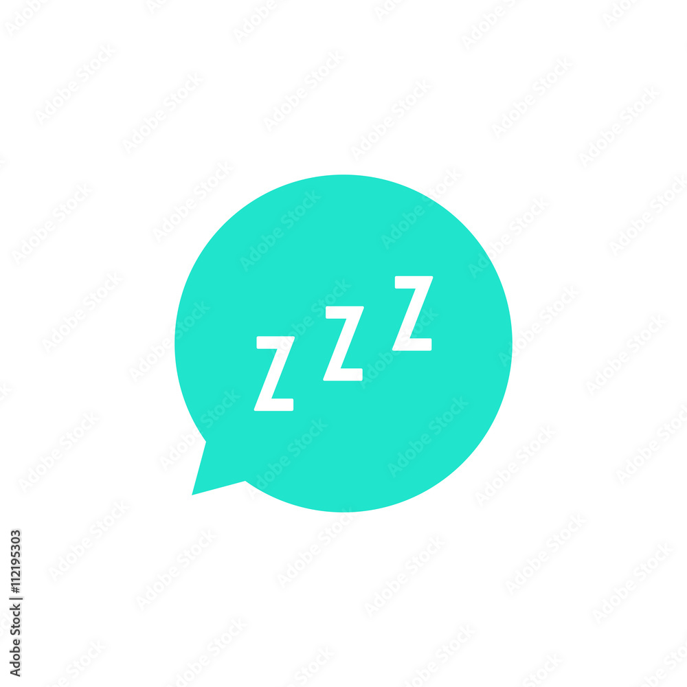 snoring sign in green speech bubble snoring sign in green speech bubble