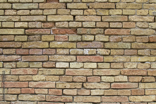 Struktur - Ziegelsteinmauer
