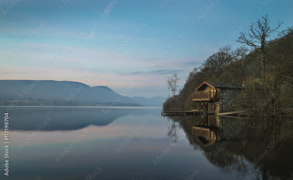 Fototapeta premium Ullswater Boathouse