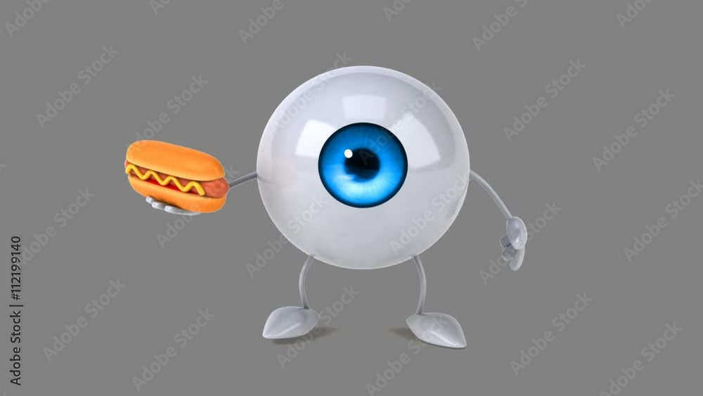 Fun eye - Computer animation Fun eye - Computer animation