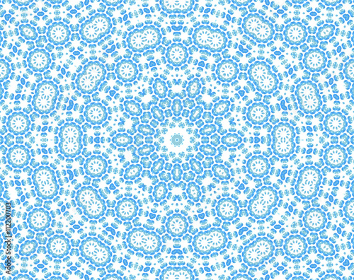 Abstract blue pattern