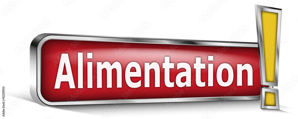 Alimentation sur panneau rouge Alimentation sur panneau rouge