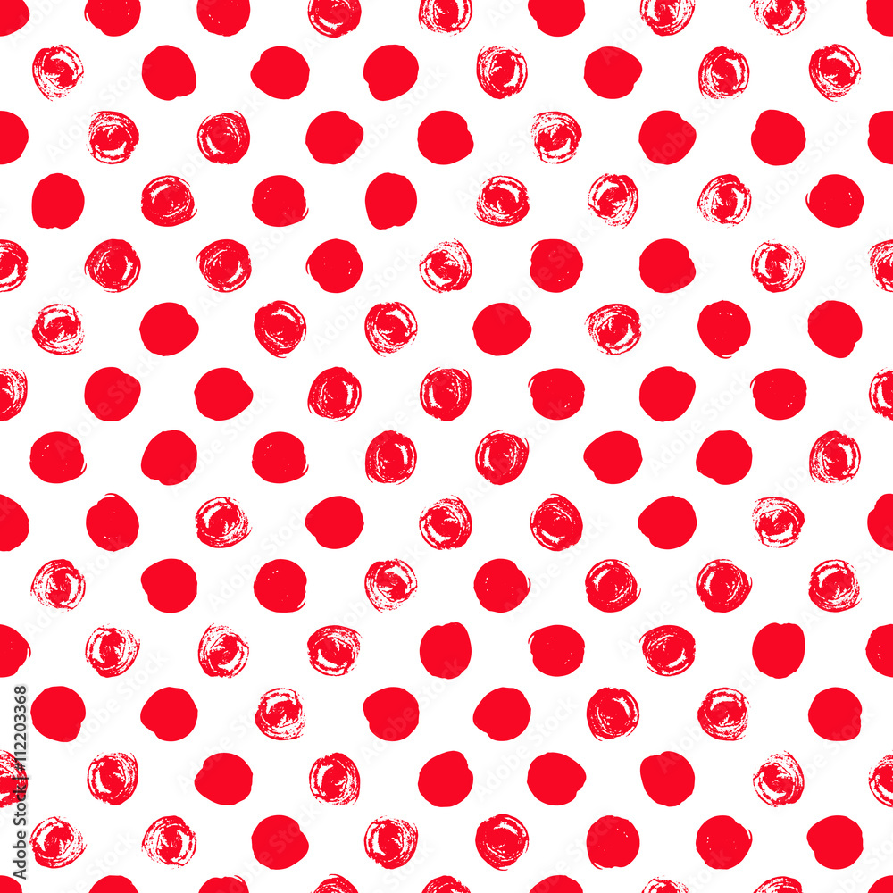 Seamless polka dot pattern Seamless polka dot pattern