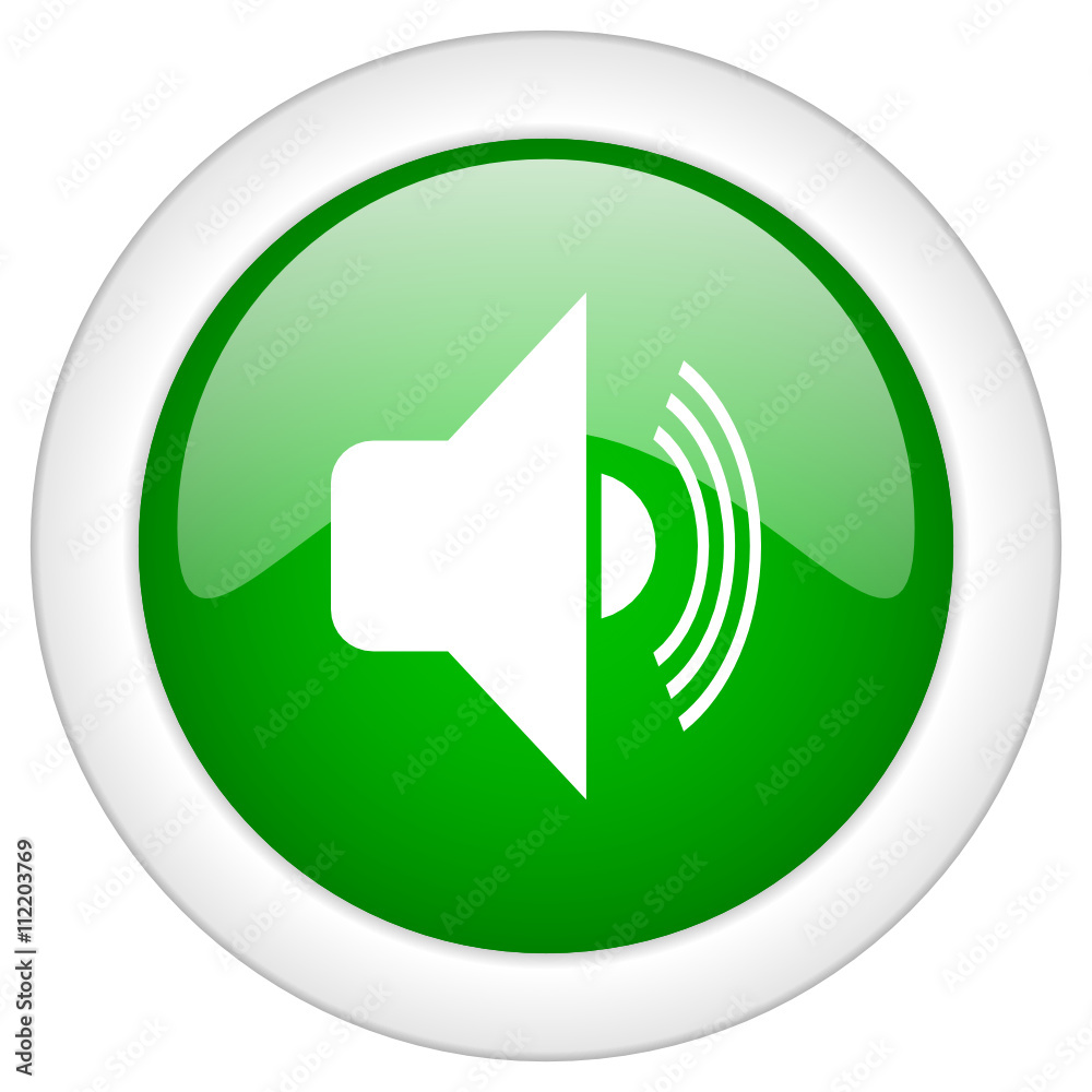 green glossy vector icon