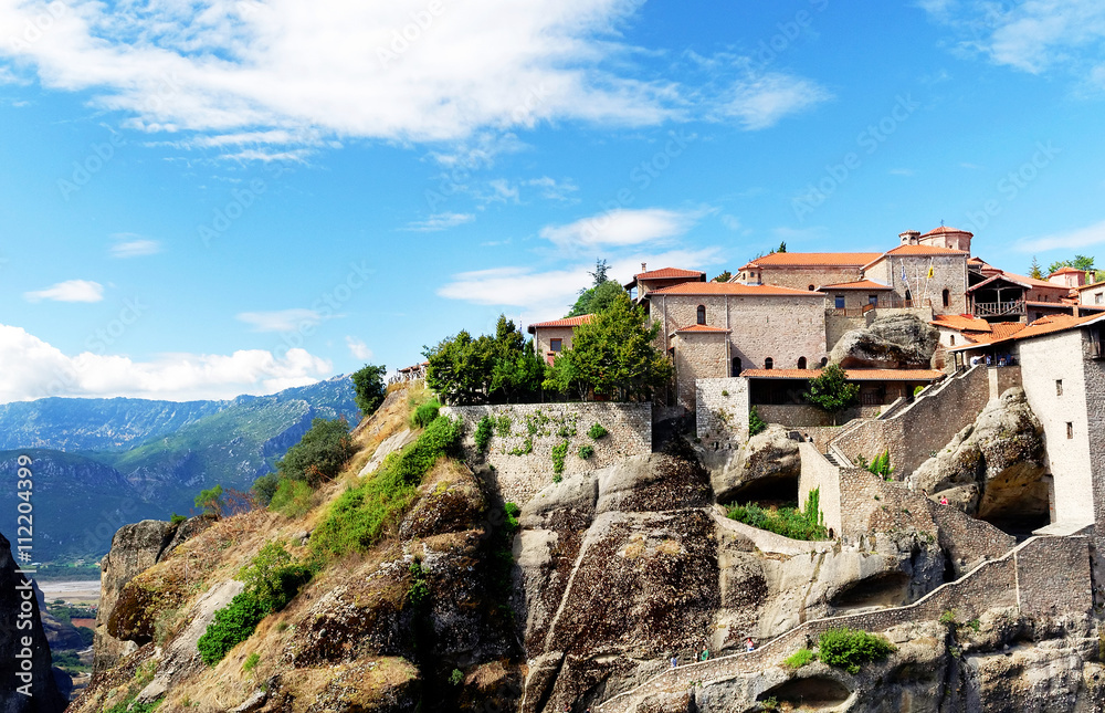Meteora Monastery,  one of the largest and most important complexes of Eastern Orthodox monasteries in Greece