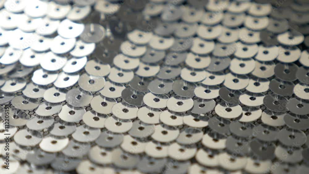 Sequins sparkling fashion background high definition 4K UHD footage
