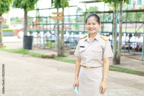 Thai teacher uniform © bonnontawat