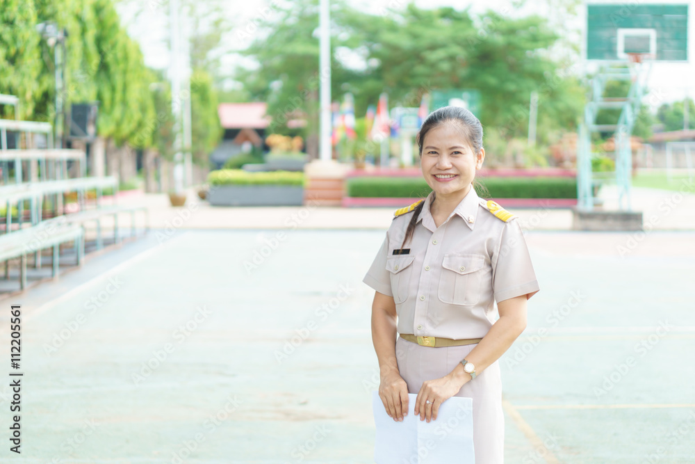 Thai teacher uniform Thai teacher uniform