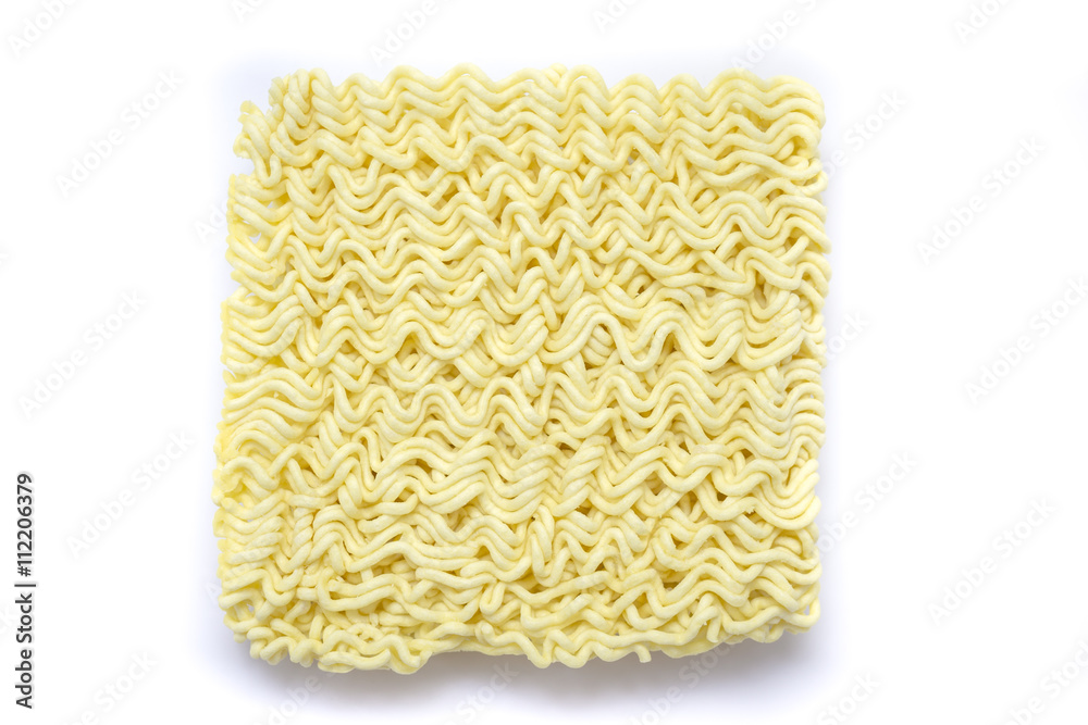 Isolated instant noodles Isolated instant noodles
