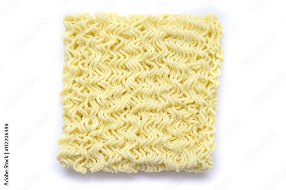 Isolated instant noodles Isolated instant noodles