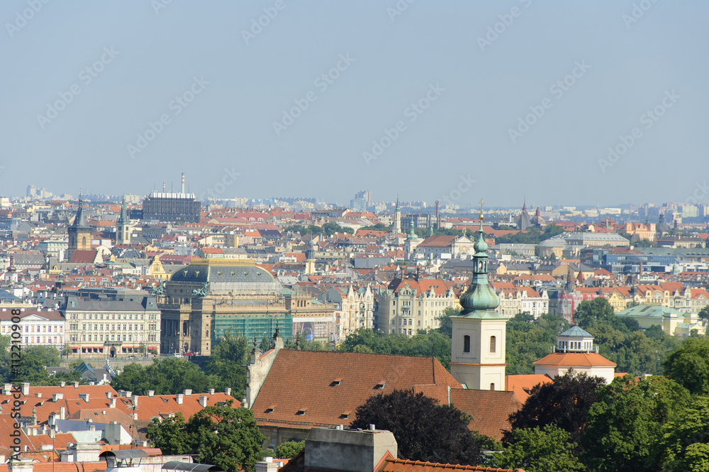 The view of Prague