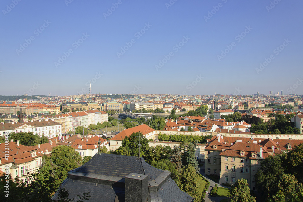 The view of Prague